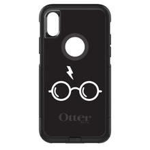 DistinctInk™ OtterBox Commuter Series Case for Apple iPhone or Samsung Galaxy - Potter-inspired Glasses