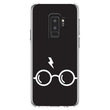 DistinctInk® Clear Shockproof Hybrid Case for Apple iPhone / Samsung Galaxy / Google Pixel - Potter-inspired Glasses