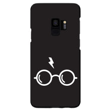 DistinctInk® Hard Plastic Snap-On Case for Apple iPhone or Samsung Galaxy - Potter-inspired Glasses