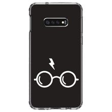 DistinctInk® Clear Shockproof Hybrid Case for Apple iPhone / Samsung Galaxy / Google Pixel - Potter-inspired Glasses