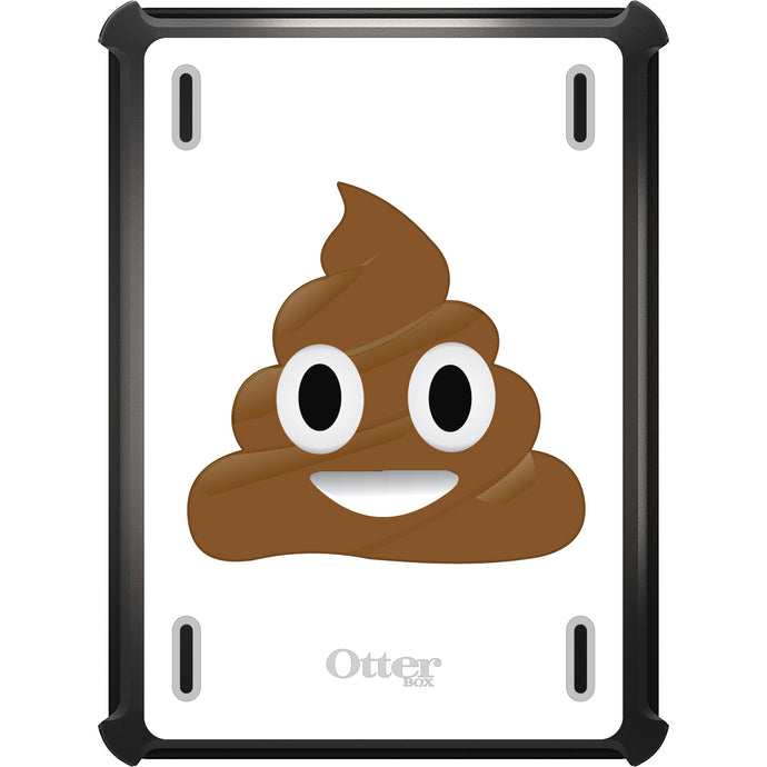 DistinctInk™ OtterBox Defender Series Case for Apple iPad / iPad Pro / iPad Air / iPad Mini - Poop Emoji