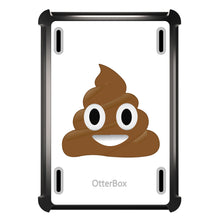 DistinctInk™ OtterBox Defender Series Case for Apple iPad / iPad Pro / iPad Air / iPad Mini - Poop Emoji