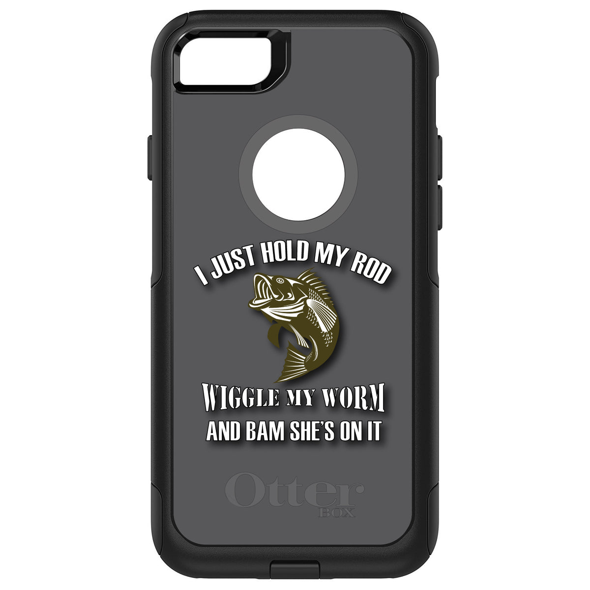 Fishing, Wiggle My Worm OtterBox Commuter Case for iPhone & Galaxy