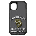Fishing, Wiggle My Worm OtterBox Defender Case for iPhone & Galaxy, view 2