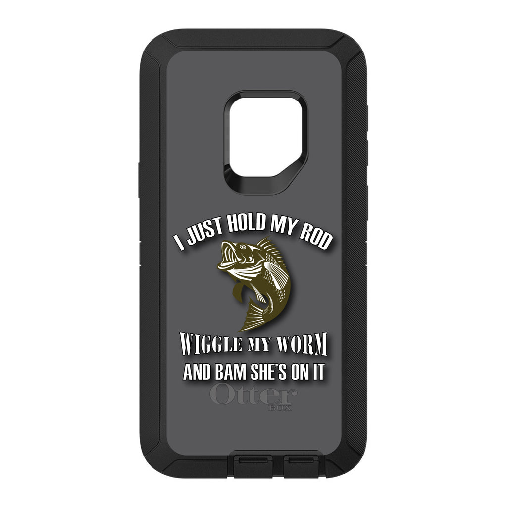 Fishing, Wiggle My Worm OtterBox Defender Case for iPhone & Galaxy, view 11