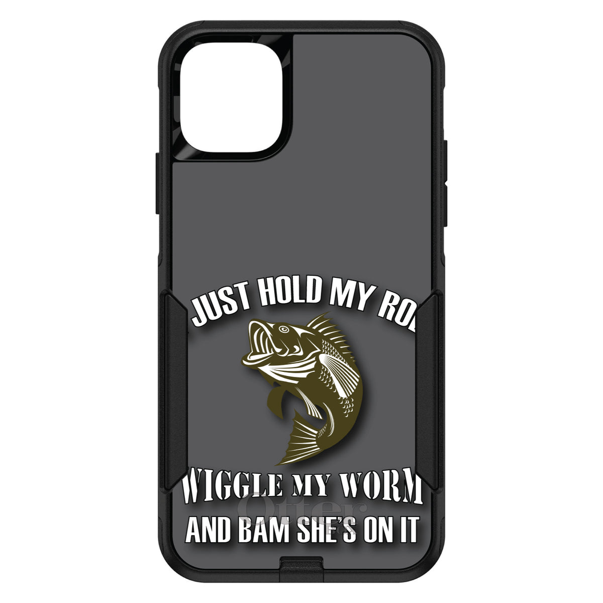 Fishing, Wiggle My Worm OtterBox Commuter Case for iPhone & Galaxy, view 2