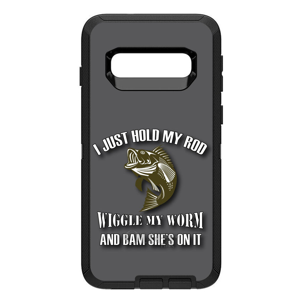 Fishing, Wiggle My Worm OtterBox Defender Case for iPhone & Galaxy, view 9