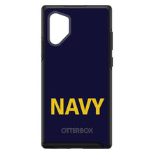 DistinctInk™ OtterBox Symmetry Series Case for Apple iPhone / Samsung Galaxy / Google Pixel - Yellow Navy
