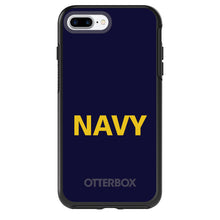DistinctInk™ OtterBox Symmetry Series Case for Apple iPhone / Samsung Galaxy / Google Pixel - Yellow Navy