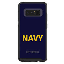 DistinctInk™ OtterBox Symmetry Series Case for Apple iPhone / Samsung Galaxy / Google Pixel - Yellow Navy
