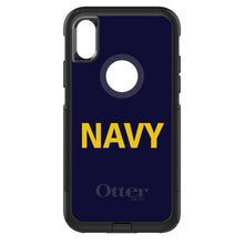 DistinctInk™ OtterBox Commuter Series Case for Apple iPhone or Samsung Galaxy - Yellow Navy