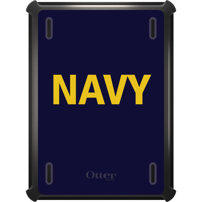 DistinctInk™ OtterBox Defender Series Case for Apple iPad / iPad Pro / iPad Air / iPad Mini - Yellow Navy