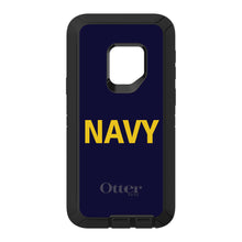 DistinctInk™ OtterBox Defender Series Case for Apple iPhone / Samsung Galaxy / Google Pixel - Yellow Navy