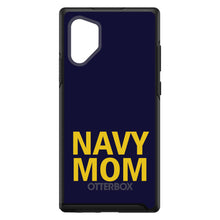 DistinctInk™ OtterBox Symmetry Series Case for Apple iPhone / Samsung Galaxy / Google Pixel - Yellow Navy Mom