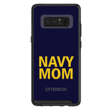 DistinctInk™ OtterBox Symmetry Series Case for Apple iPhone / Samsung Galaxy / Google Pixel - Yellow Navy Mom