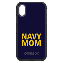 DistinctInk™ OtterBox Symmetry Series Case for Apple iPhone / Samsung Galaxy / Google Pixel - Yellow Navy Mom