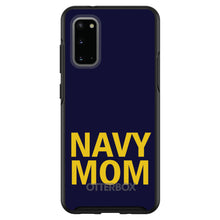 DistinctInk™ OtterBox Symmetry Series Case for Apple iPhone / Samsung Galaxy / Google Pixel - Yellow Navy Mom
