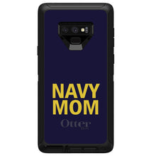 DistinctInk™ OtterBox Defender Series Case for Apple iPhone / Samsung Galaxy / Google Pixel - Yellow Navy Mom