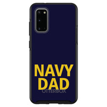 DistinctInk™ OtterBox Symmetry Series Case for Apple iPhone / Samsung Galaxy / Google Pixel - Yellow Navy Dad