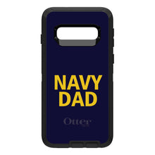 DistinctInk™ OtterBox Defender Series Case for Apple iPhone / Samsung Galaxy / Google Pixel - Yellow Navy Dad