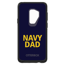 DistinctInk™ OtterBox Symmetry Series Case for Apple iPhone / Samsung Galaxy / Google Pixel - Yellow Navy Dad