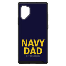 DistinctInk™ OtterBox Symmetry Series Case for Apple iPhone / Samsung Galaxy / Google Pixel - Yellow Navy Dad