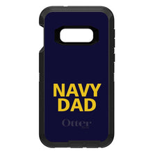 DistinctInk™ OtterBox Defender Series Case for Apple iPhone / Samsung Galaxy / Google Pixel - Yellow Navy Dad