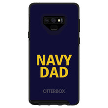 DistinctInk™ OtterBox Symmetry Series Case for Apple iPhone / Samsung Galaxy / Google Pixel - Yellow Navy Dad