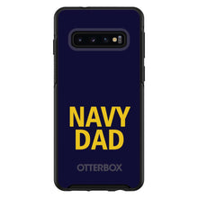 DistinctInk™ OtterBox Symmetry Series Case for Apple iPhone / Samsung Galaxy / Google Pixel - Yellow Navy Dad