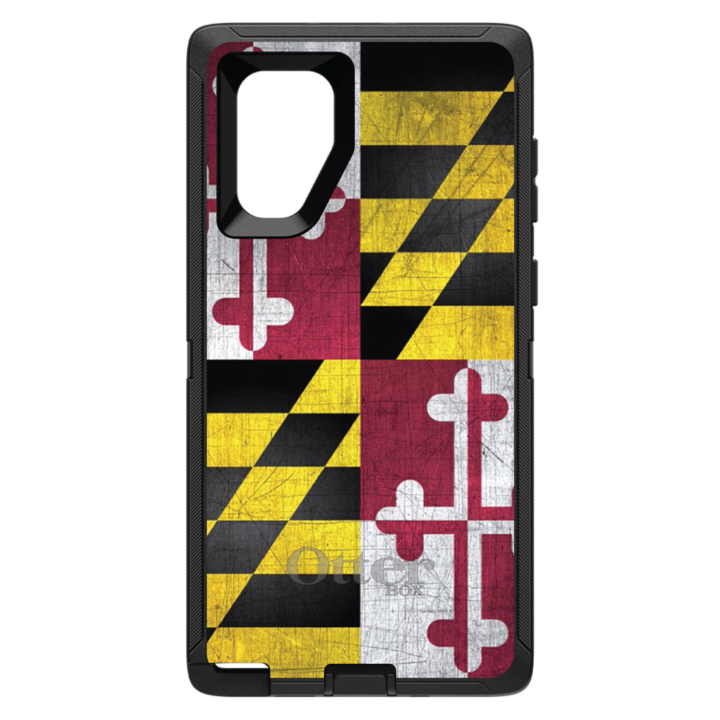 Old Weather Maryland Flag OtterBox Defender Case for iPhone & Galaxy, view 15