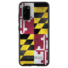 DistinctInk™ OtterBox Symmetry Series Case for Apple iPhone / Samsung Galaxy / Google Pixel - Old Weather Maryland Flag