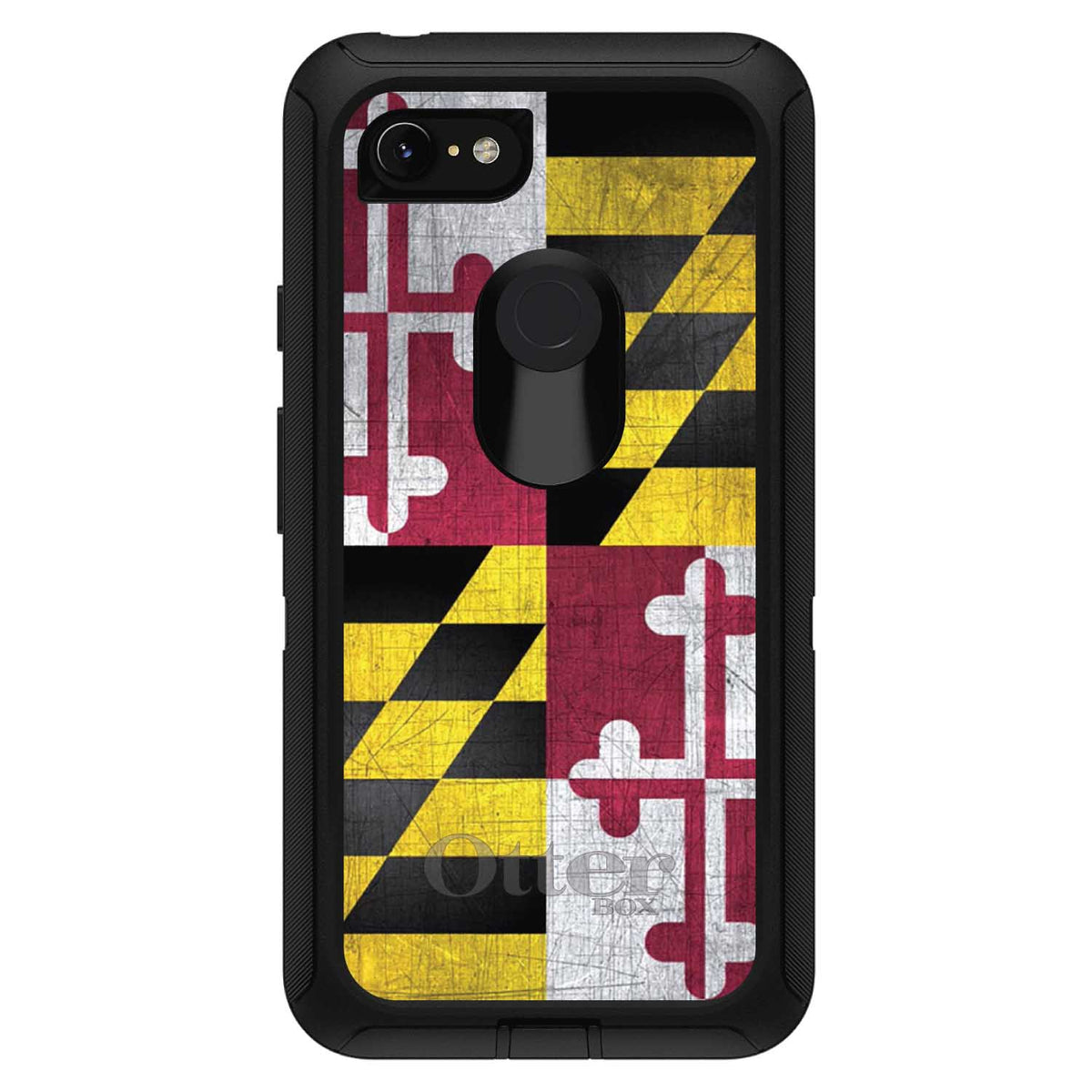 Old Weather Maryland Flag OtterBox Defender Case for iPhone & Galaxy, view 18