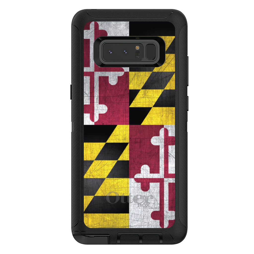 Old Weather Maryland Flag OtterBox Defender Case for iPhone & Galaxy, view 17
