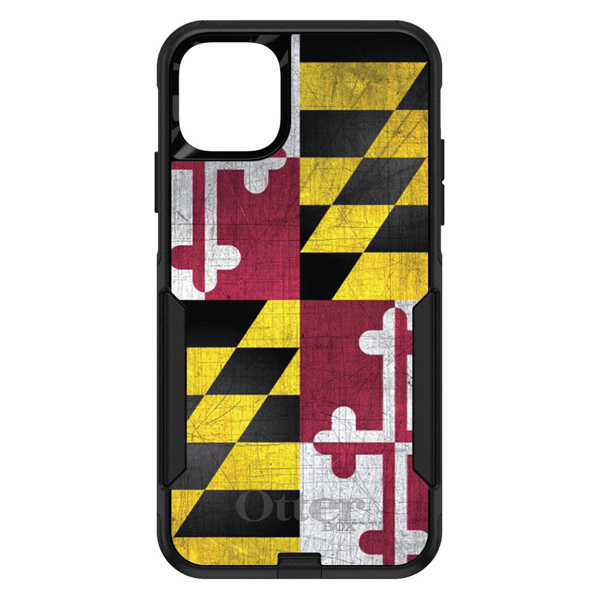 Old Weather Maryland Flag OtterBox Commuter Case for iPhone & Galaxy, view 2