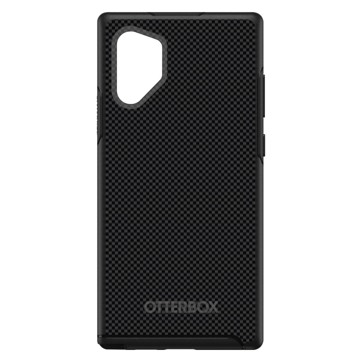 Black Grey Carbon Fiber Printed Design OtterBox Symmetry Case for iPhone & Galaxy, view 12