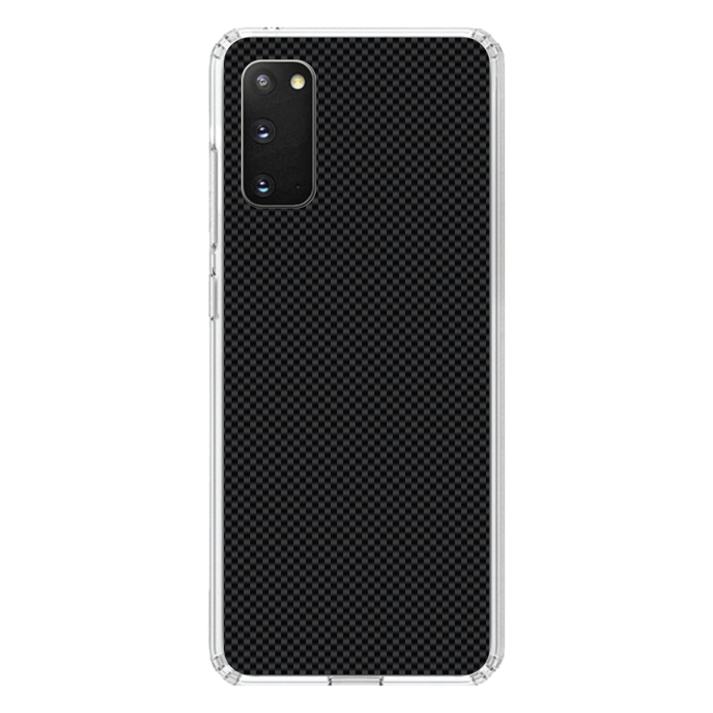 Black Grey Carbon Fiber Printed Design Clear Shockproof iPhone Case, view 13