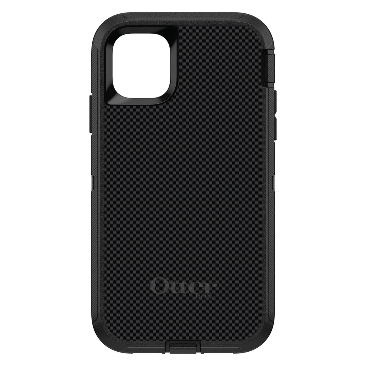 Black Grey Carbon Fiber Printed Design OtterBox Defender Case for iPhone & Galaxy, view 2