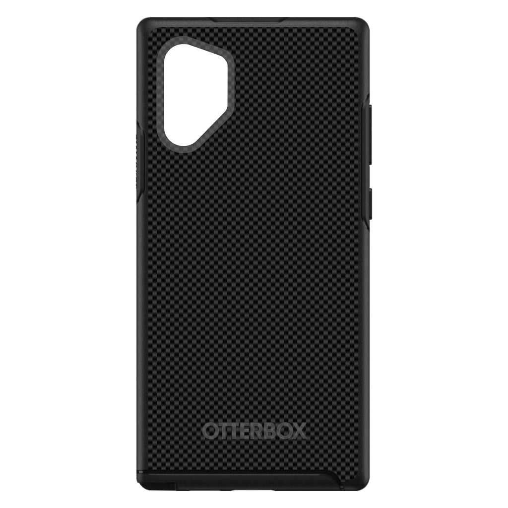 Black Grey Carbon Fiber Printed Design OtterBox Symmetry Case for iPhone & Galaxy, view 11