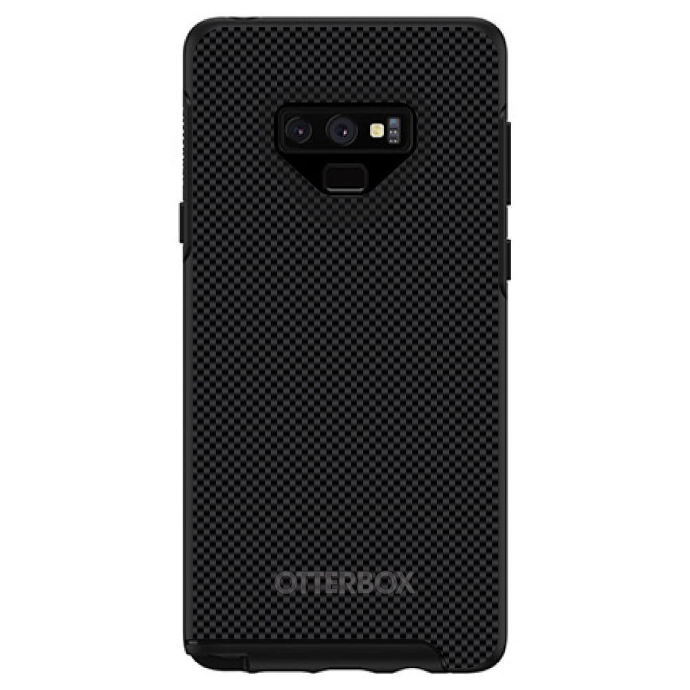 Black Grey Carbon Fiber Printed Design OtterBox Symmetry Case for iPhone & Galaxy, view 13