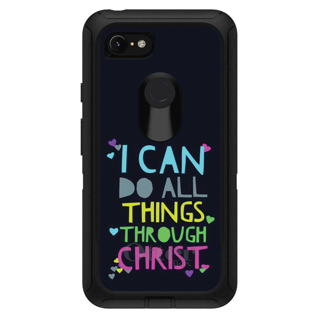 I Can Do All Things Through Christ OtterBox Defender Case for iPhone & Galaxy, view 18
