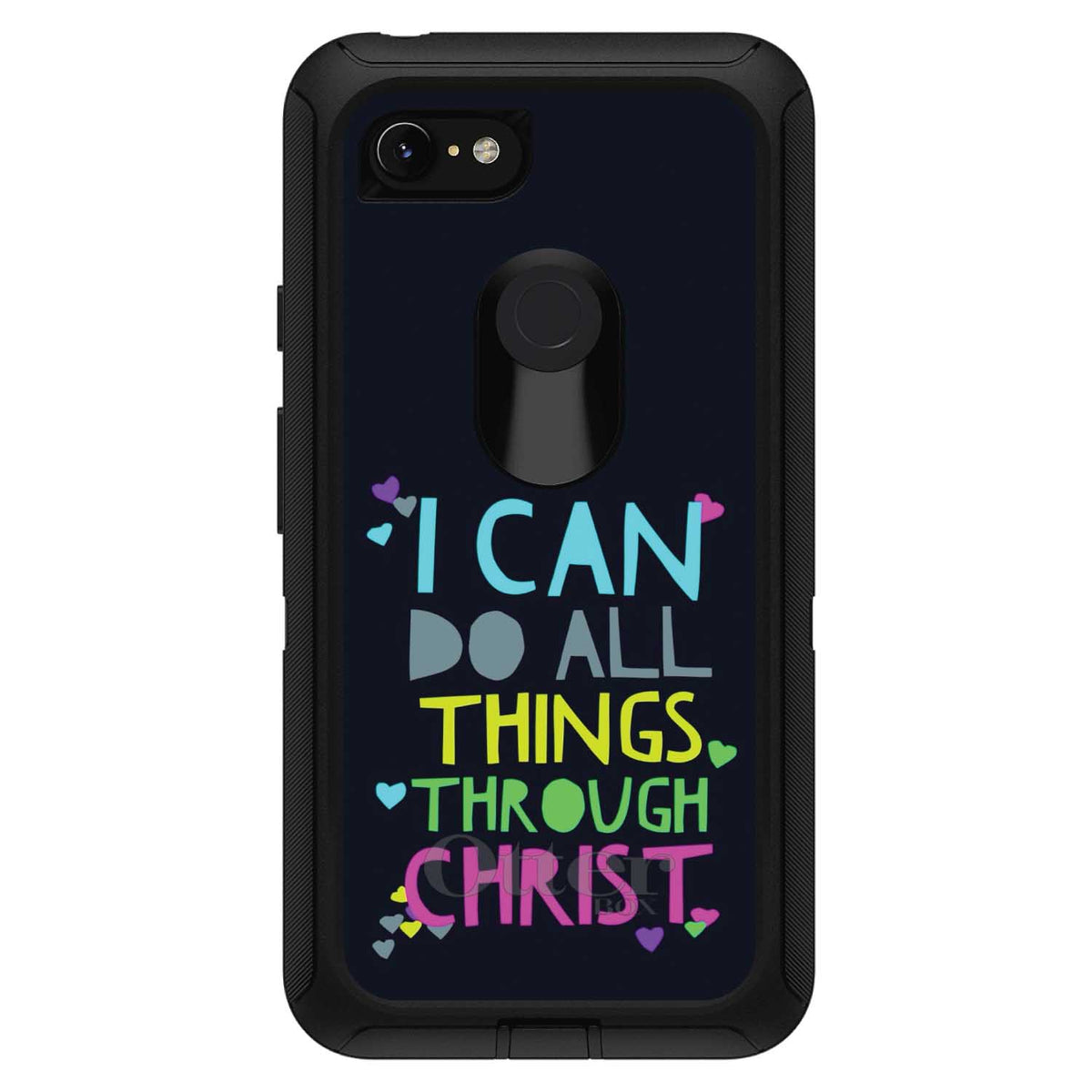 I Can Do All Things Through Christ OtterBox Defender Case for iPhone & Galaxy, view 18