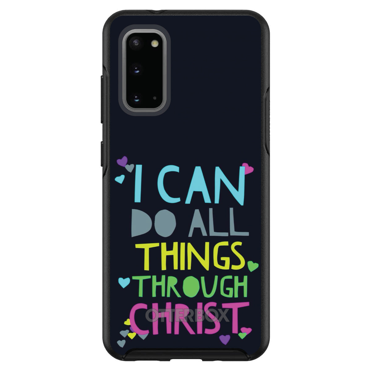 I Can Do All Things Through Christ OtterBox Symmetry Case for iPhone & Galaxy, view 5
