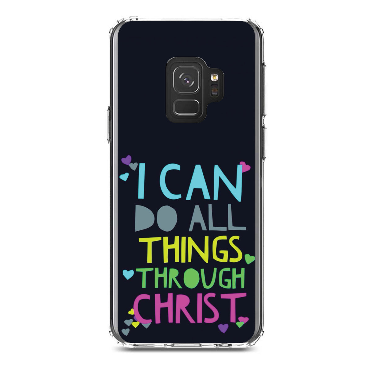 I Can Do All Things Through Christ Clear Shockproof iPhone Case, view 19