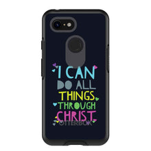 DistinctInk™ OtterBox Symmetry Series Case for Apple iPhone / Samsung Galaxy / Google Pixel - I Can Do All Things Through Christ