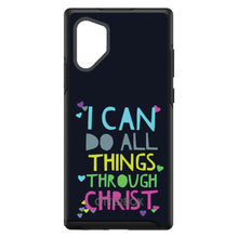 DistinctInk™ OtterBox Symmetry Series Case for Apple iPhone / Samsung Galaxy / Google Pixel - I Can Do All Things Through Christ