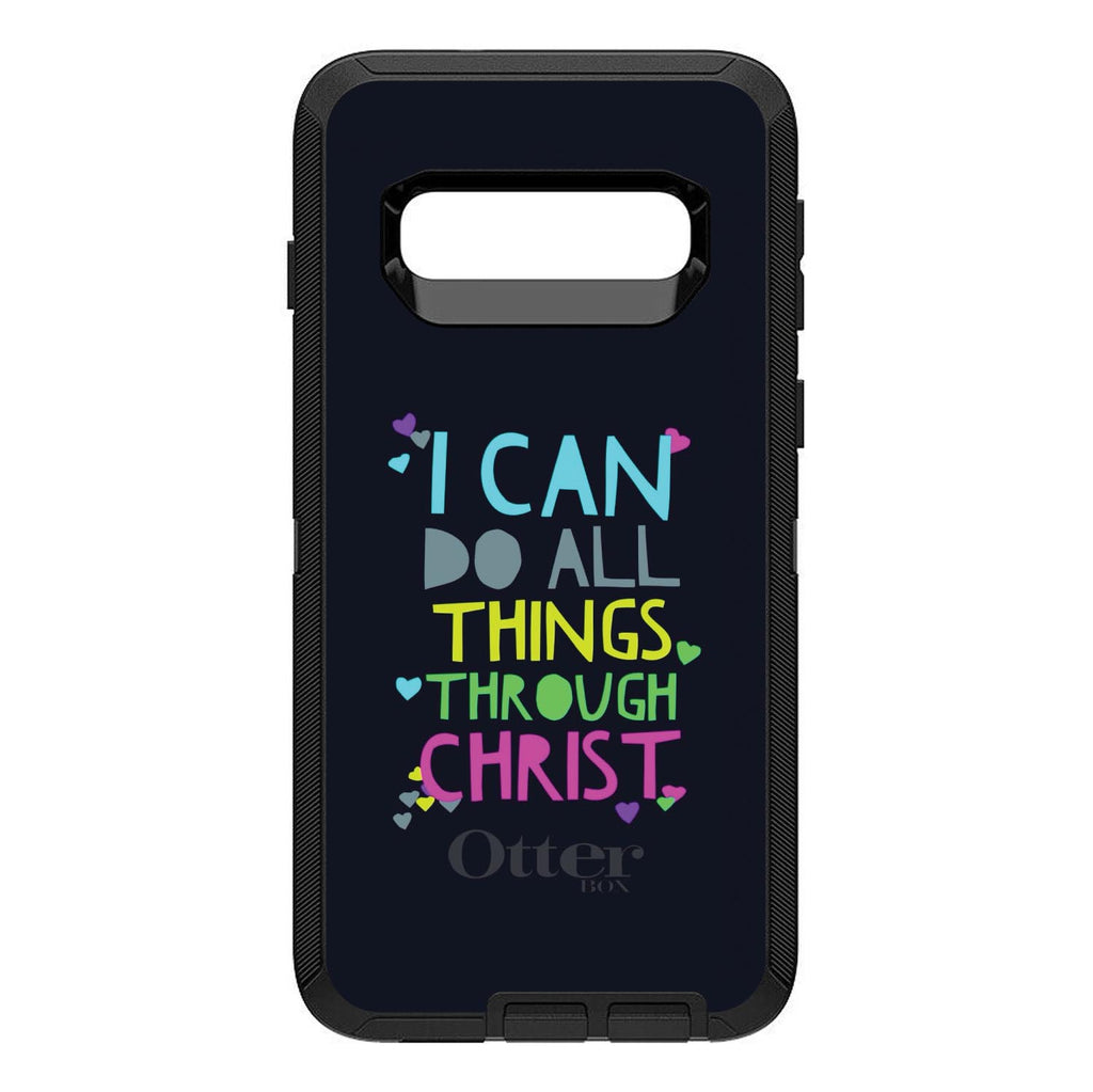 I Can Do All Things Through Christ OtterBox Defender Case for iPhone & Galaxy, view 9