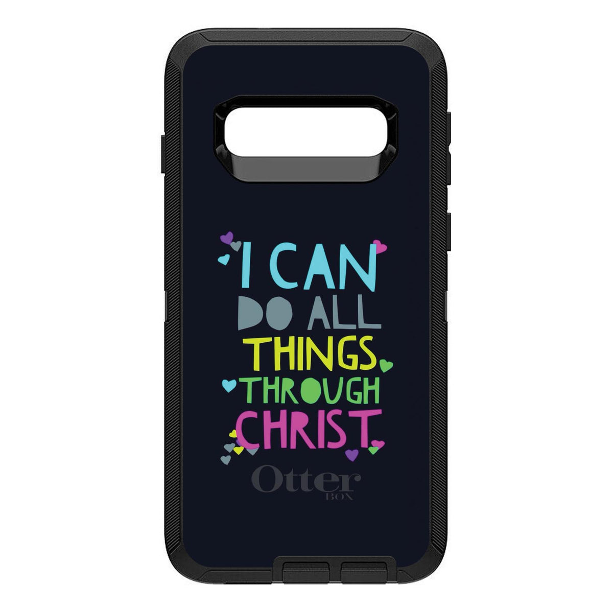 I Can Do All Things Through Christ OtterBox Defender Case for iPhone & Galaxy, view 9