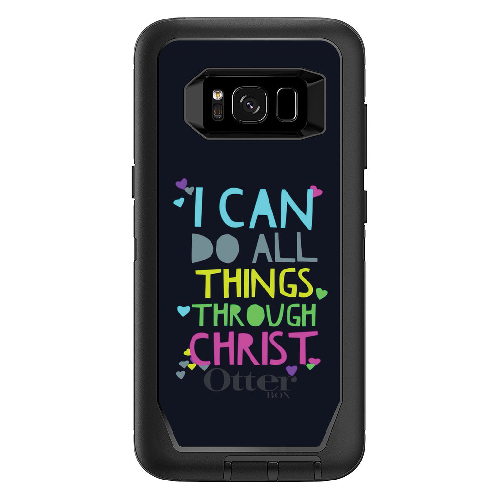 I Can Do All Things Through Christ OtterBox Defender Case for iPhone & Galaxy, view 12