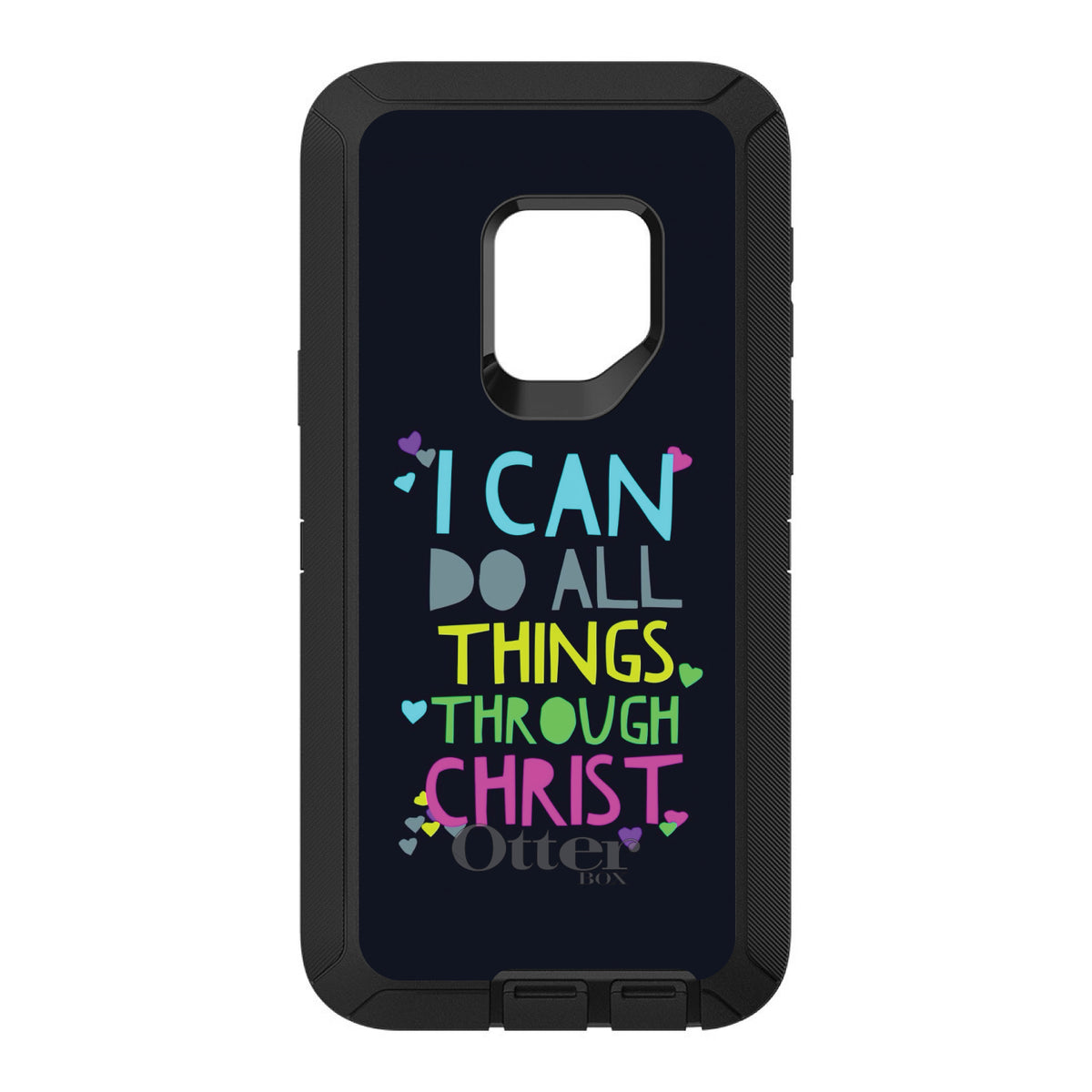 I Can Do All Things Through Christ OtterBox Defender Case for iPhone & Galaxy, view 11
