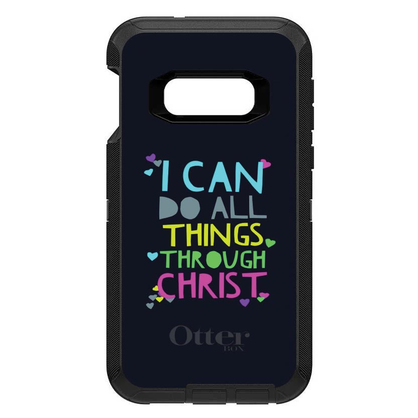 I Can Do All Things Through Christ OtterBox Defender Case for iPhone & Galaxy, view 10